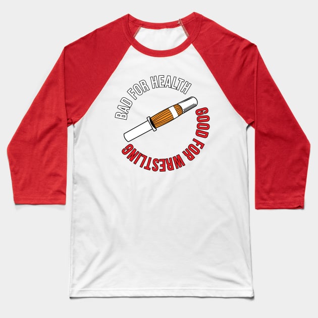 wrassle-kira Baseball T-Shirt by rafzombie